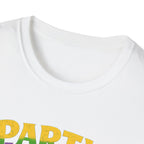 Party Animal Mardi Gras Dog T-Shirt | Let's Get Mardi Crazy!