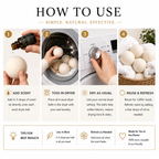 Luxury Laundry Fragrance Kit | 4 Wool Dryer Balls + Scent Oil | Southern Alora Co
