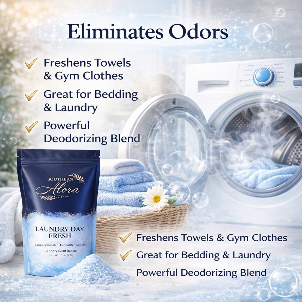 Laundry Day Fresh Laundry Scent Booster | Long-Lasting Fabric Fragrance | Southern Alora Co