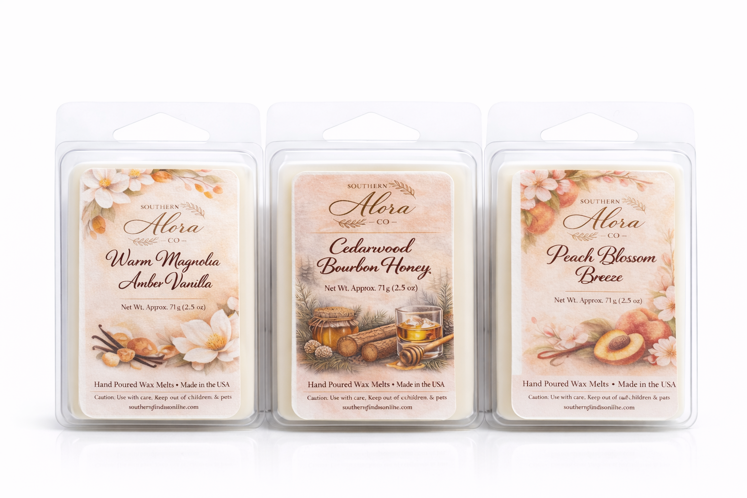 Wax Melt Sampler Collection – 3 Pack