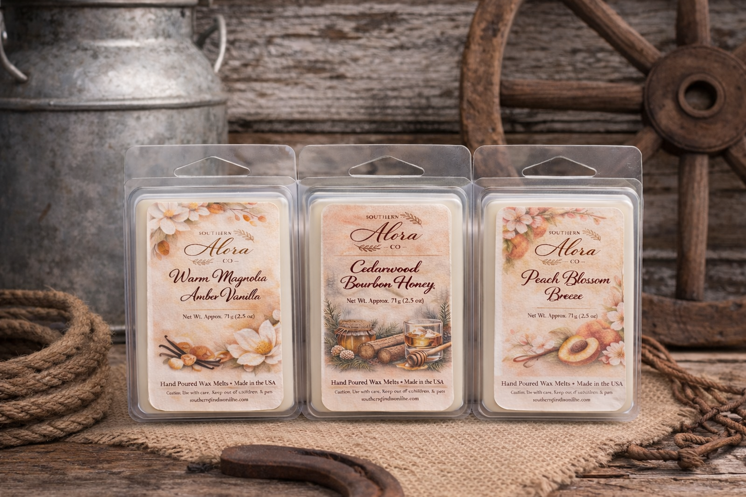 Wax Melt Sampler Collection – 3 Pack