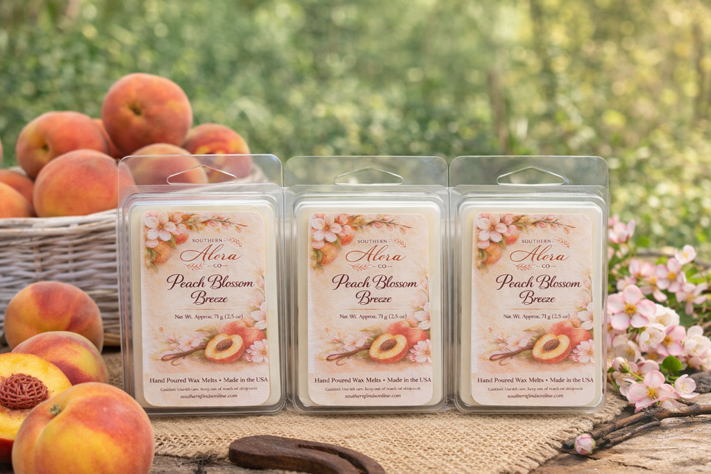 Peach Blossom Breeze Wax Melts – 3 Pack