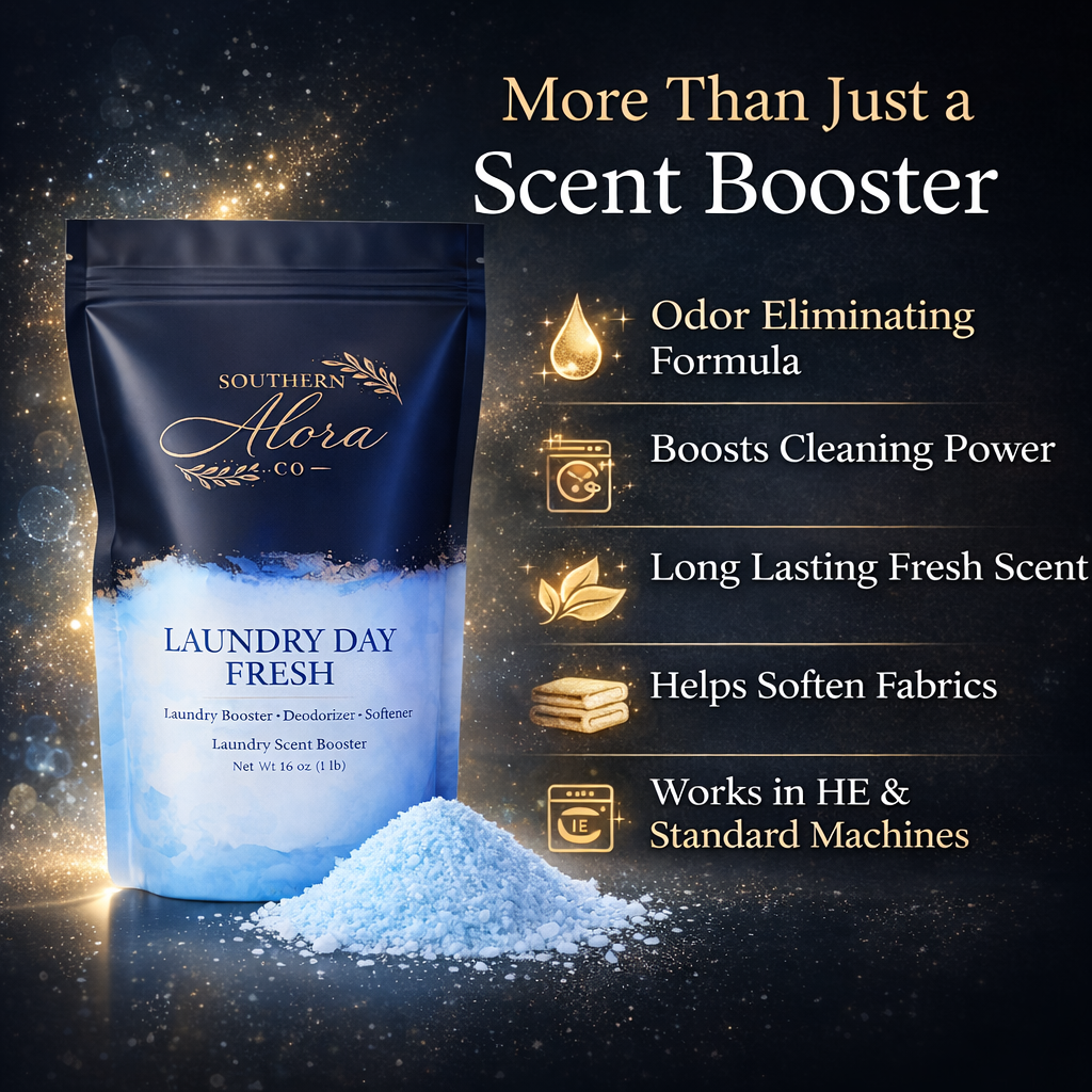 Laundry Day Fresh Laundry Scent Booster | Long-Lasting Fabric Fragrance | Southern Alora Co
