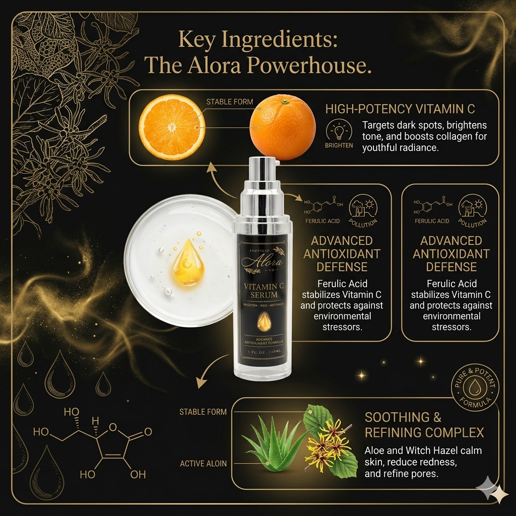 Vitamin C Serum – Brightening & Dark Spot Support & Anti-Aging