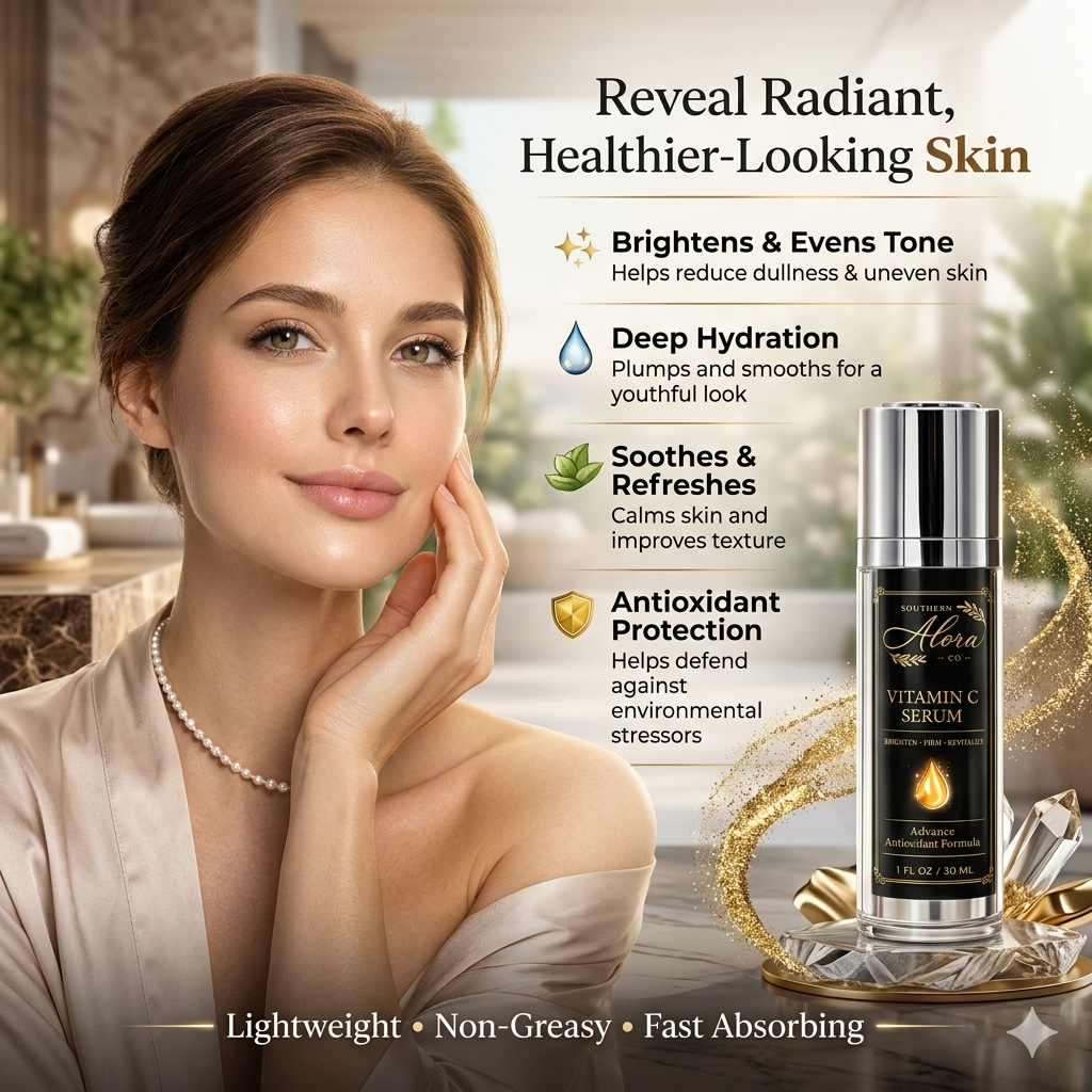 Vitamin C Serum – Brightening & Dark Spot Support & Anti-Aging