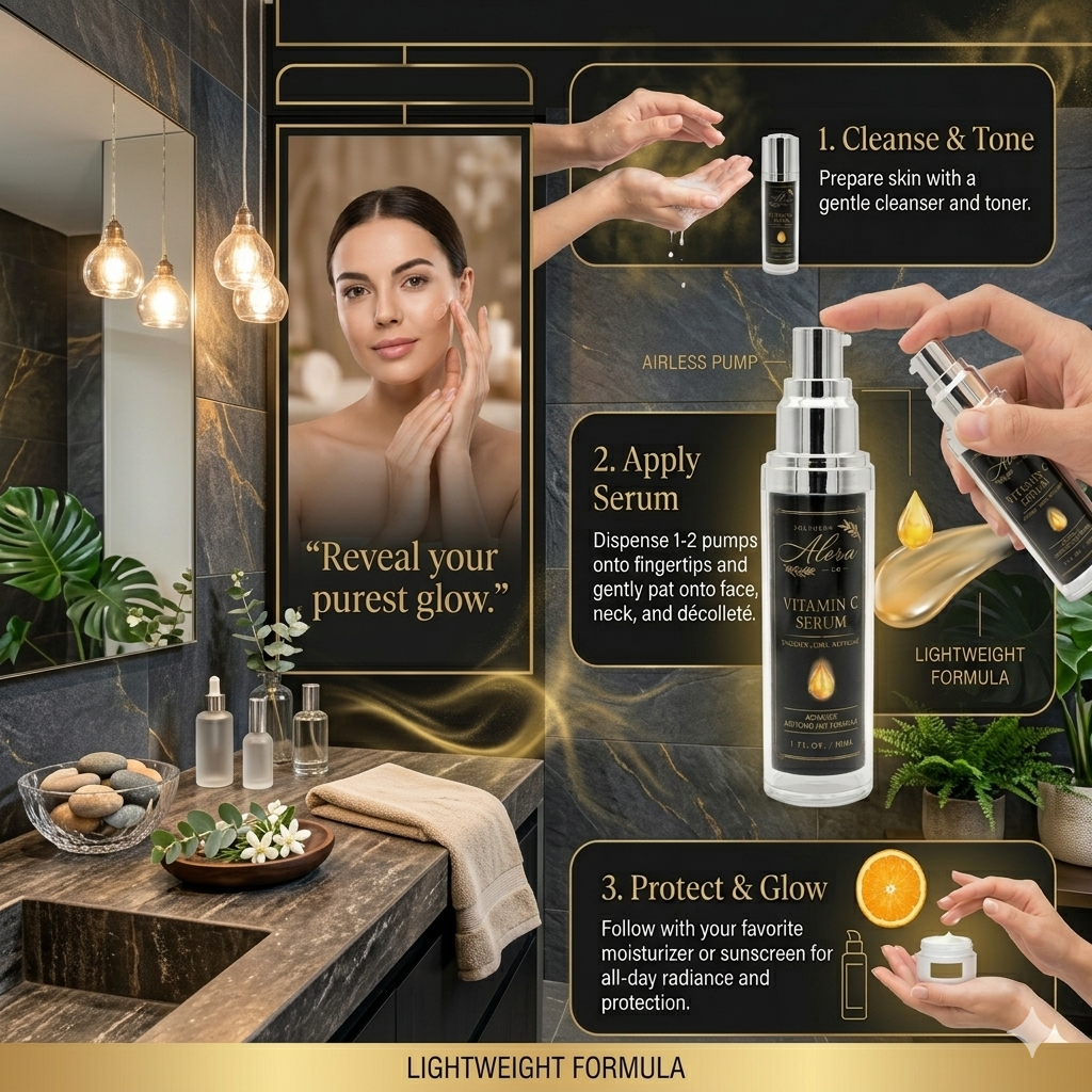 Vitamin C Serum – Brightening & Dark Spot Support & Anti-Aging