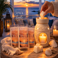 Golden Coast Escape Soy Wax Melts – Signature Line, Strong Scent, Hand-Poured in USA | Southern Alora Co
