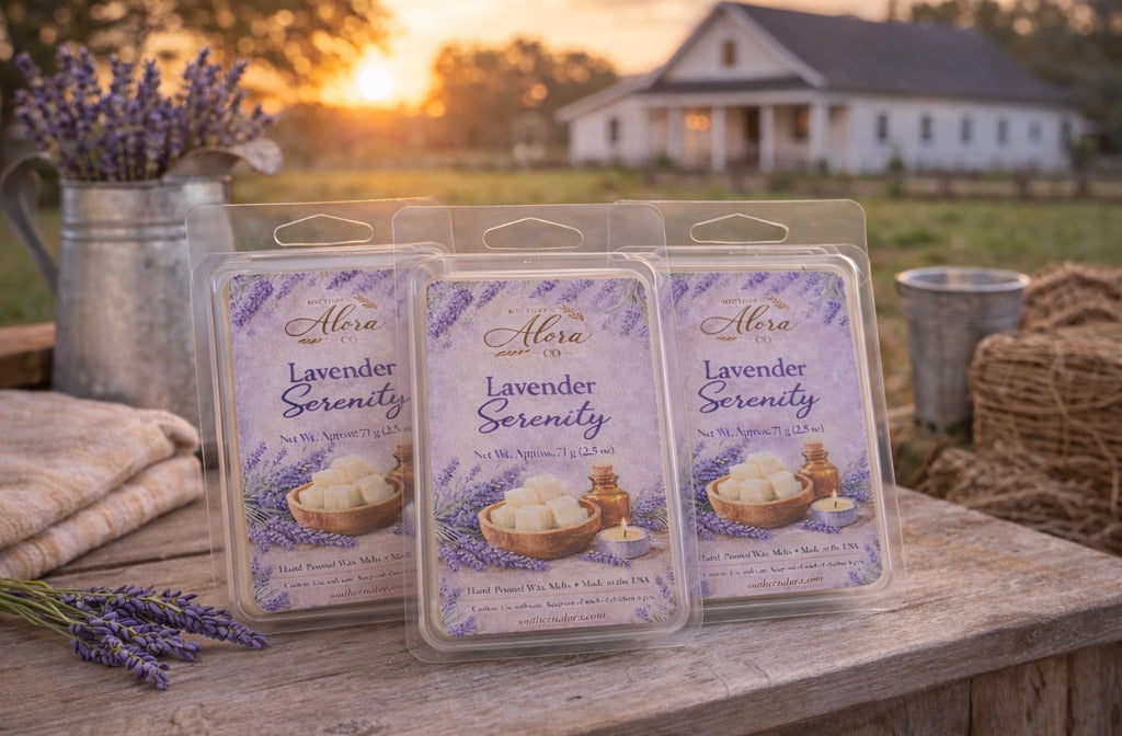 Lavender Serenity Wax Melts-Southern Alora Co.