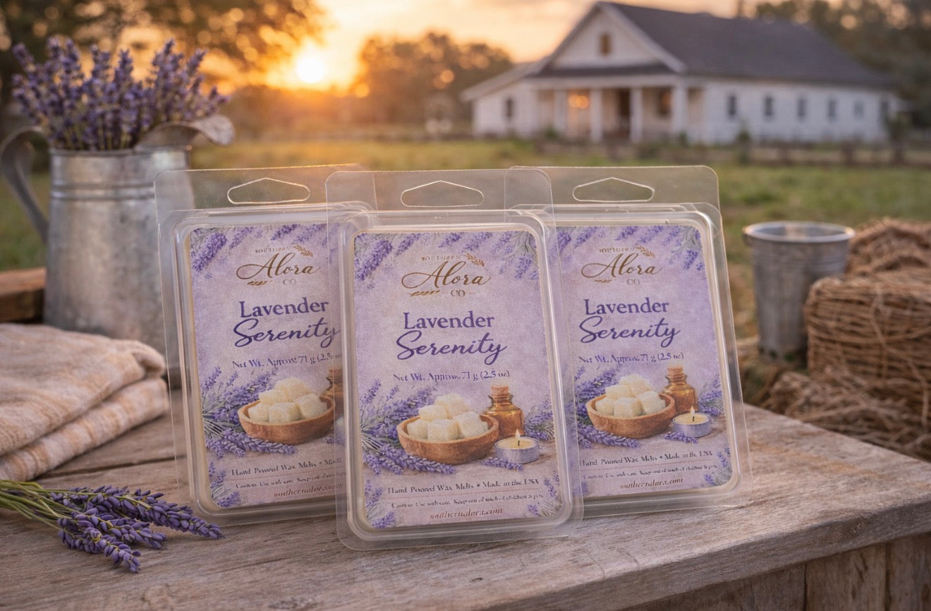 Lavender Serenity Wax Melts-Southern Alora Co.