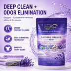 Southern Alora Laundry Scent Booster –Lavender Serenity Fresh  | Oxygen Boost Formula | Odor Eliminator + Deep Cleaning Mineral Powder | Long-Lasting Freshness | HE Safe (1 lb