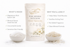 Pure Mineral Bath Soak – Unscented & Magnesium-Rich | 1 lb