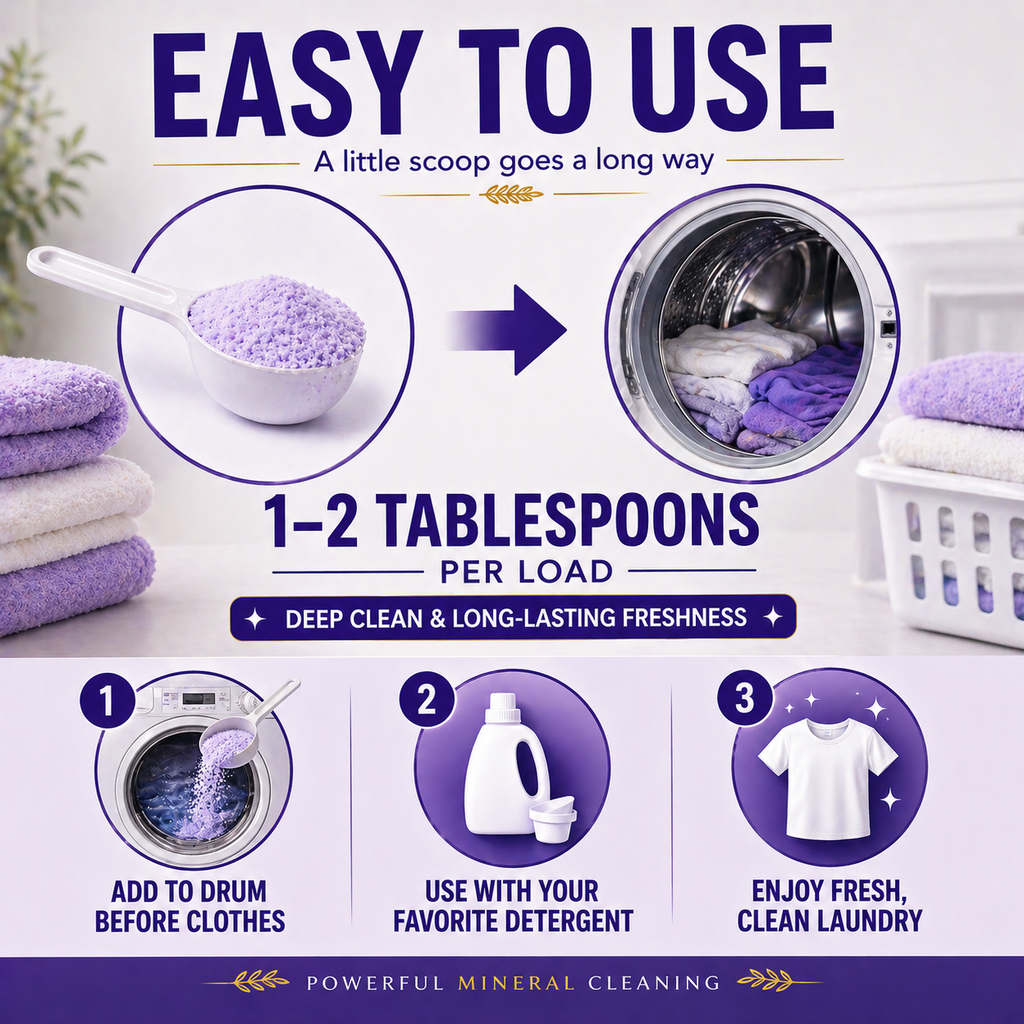 Southern Alora Laundry Scent Booster –Lavender Serenity Fresh  | Oxygen Boost Formula | Odor Eliminator + Deep Cleaning Mineral Powder | Long-Lasting Freshness | HE Safe (1 lb