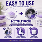 Southern Alora Laundry Scent Booster –Lavender Serenity Fresh  | Oxygen Boost Formula | Odor Eliminator + Deep Cleaning Mineral Powder | Long-Lasting Freshness | HE Safe (1 lb