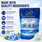Southern Alora Laundry Scent Booster – Ocean Breeze Fresh  | Oxygen Boost Formula | Odor Eliminator + Deep Cleaning Mineral Powder | Long-Lasting Freshness | HE Safe (1 lb