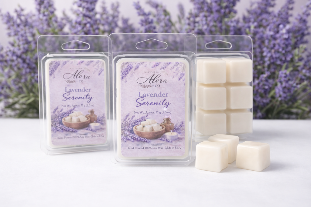 Lavender Serenity Wax Melts-Southern Alora Co.