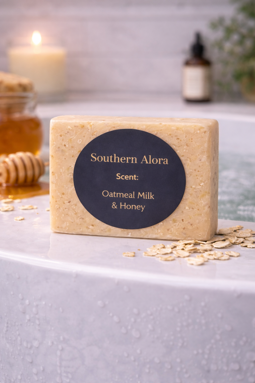 Oatmilk & Honey Comfort Bar – Artisan Cold Process Soap