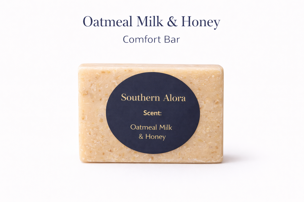Oatmilk & Honey Comfort Bar – Artisan Cold Process Soap