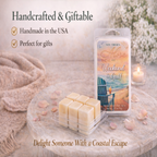 Weekend on the Gulf – Premium Soy Wax Melt | Fresh Coastal Beach Scent | Southern Alora Co