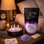 Serene Lavender Sand Candle Wax – Luxury Coastal Candle Experience | Southern Alora Co