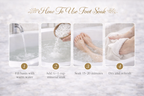 Unscented Bath & Foot Soak Gift Set | Magnesium Mineral Soak | Sensitive Skin Friendly | Southern Alora Co