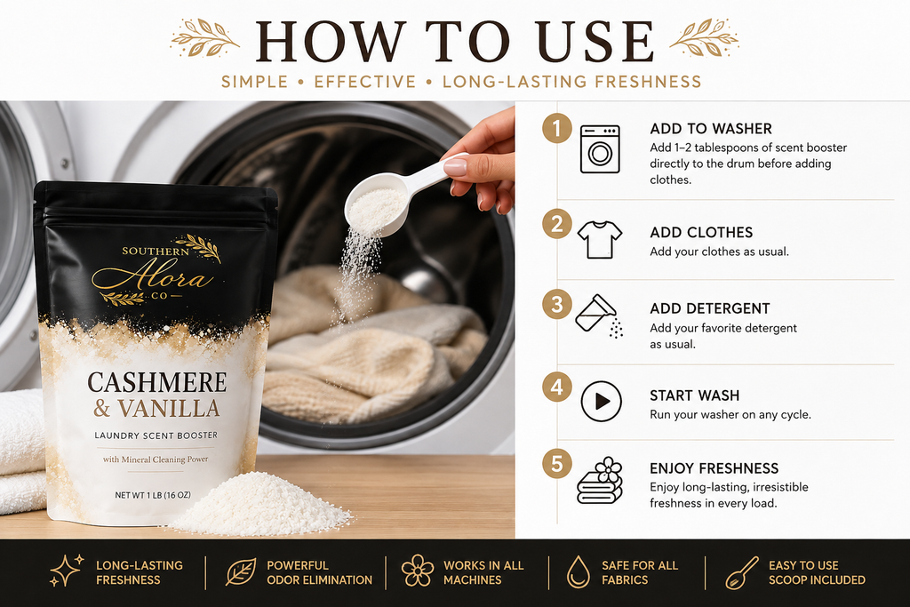 Cashmere & Vanilla Laundry Scent Booster