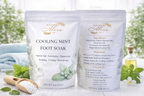 Cooling Mint Foot Soak – Epsom Salt with Peppermint & Eucalyptus (1 lb)