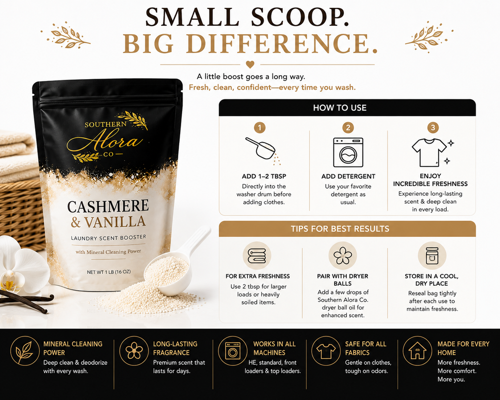 Cashmere & Vanilla Laundry Scent Booster